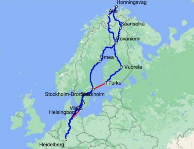 Reiseroute