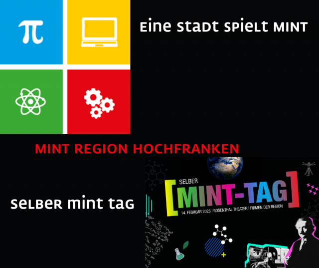 Plakat MINT-Tag Hochfranken.