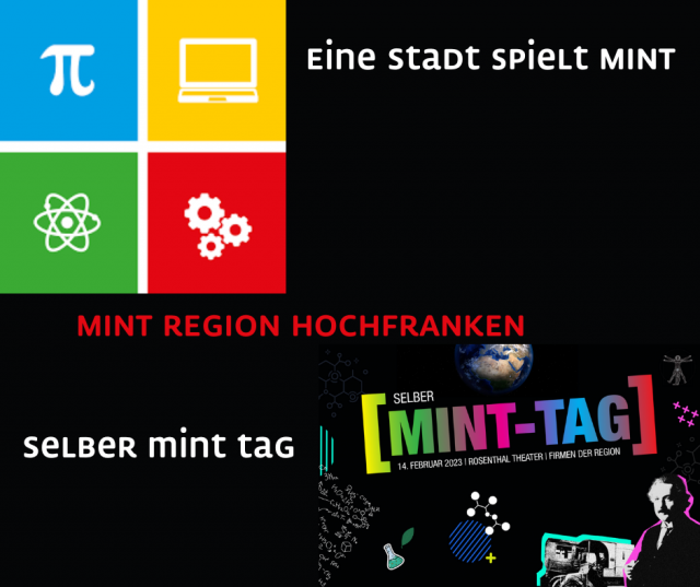 Logo des MINT-Tags in Hochfranken