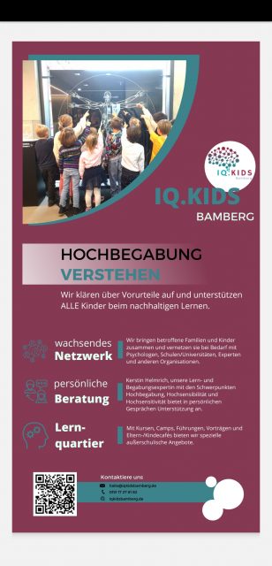 Flyer zum Thema Hochbegabung verstehen