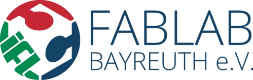 Logo FABLAB Bayreuth in Blau