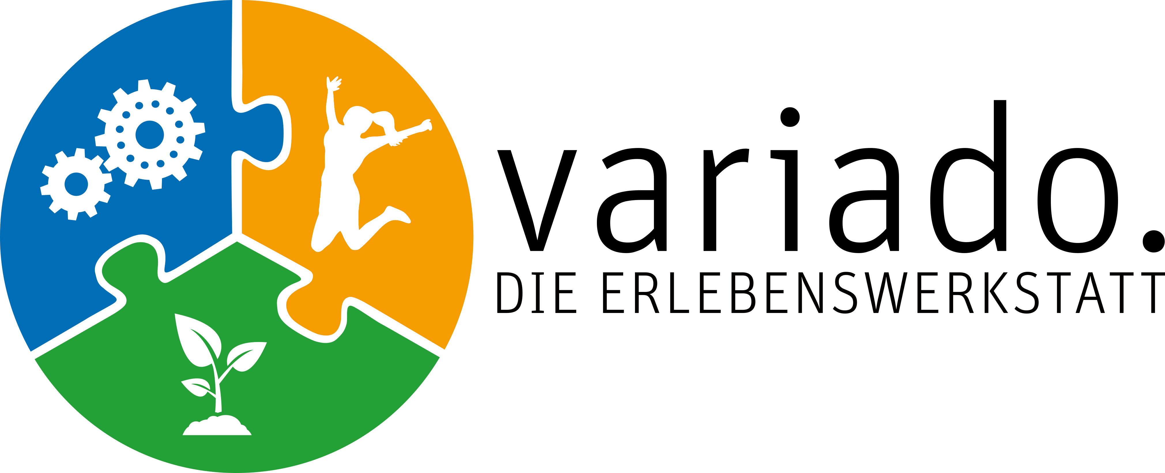 Logo variado. Die Erlebenswerkstatt