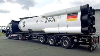 Der SPACEBUZZ ONE der Deutschen Raumfahrtagentur im DLR tourt jetzt auch durch Bayern