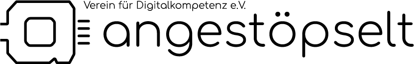 Logo Angestöpselt e. V.