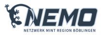 Nemo Logo mit Schrift